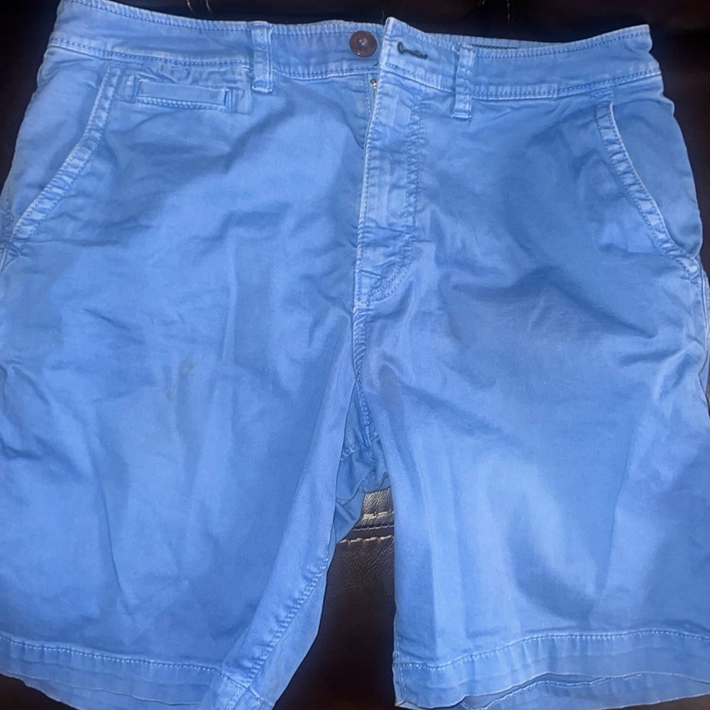 American Eagle blue shorts size 34